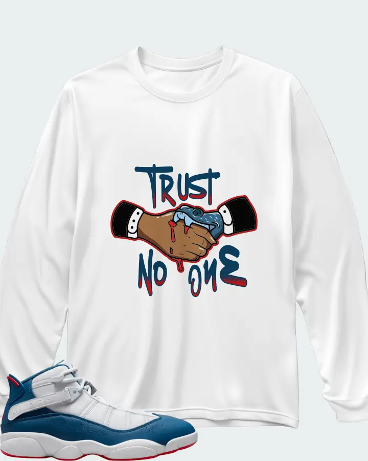 Long Sleeve T-Shirt in White