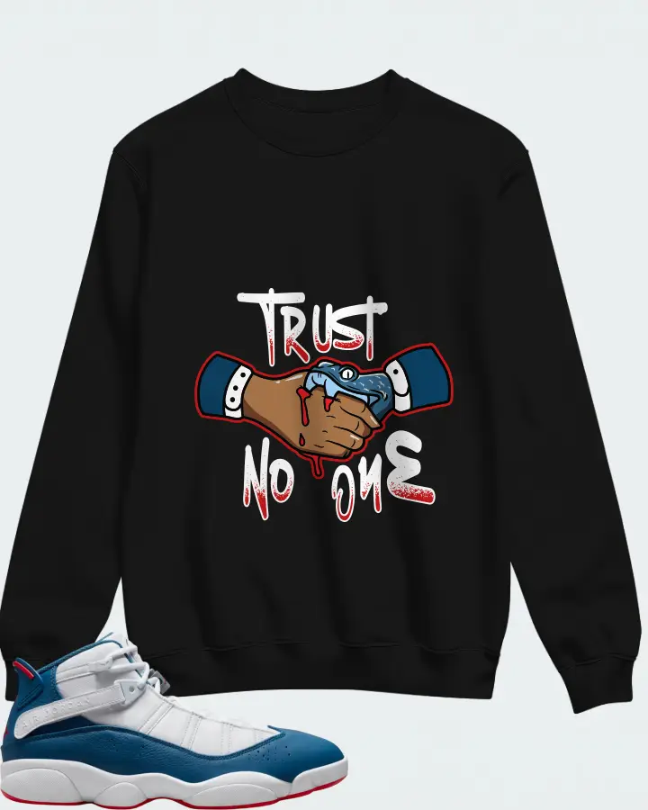 Sweatshirt in Black