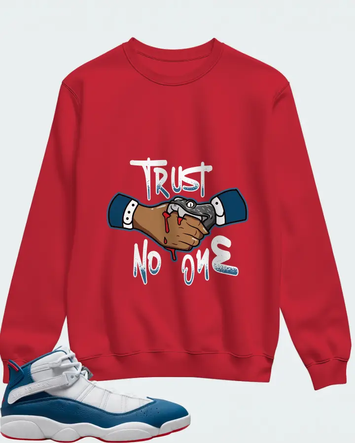 Sweatshirt in Red
