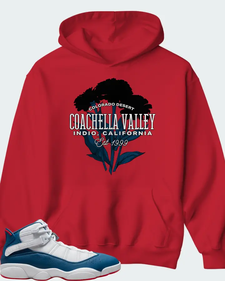 Hoodie in Red