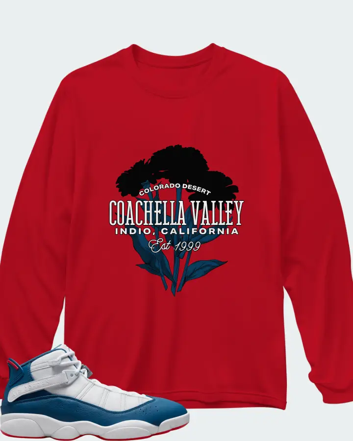 Long Sleeve T-Shirt in Red