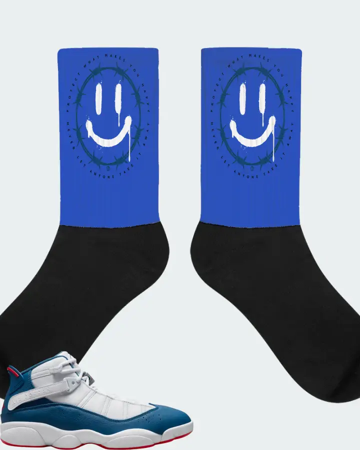 Socks in Royal Blue
