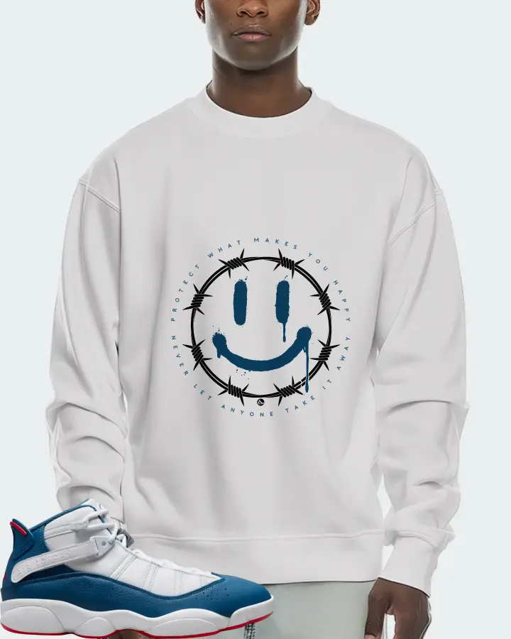 Jordan 6 Rings Sneaker Matching White Sweatshirt (PROTECT) - View 2