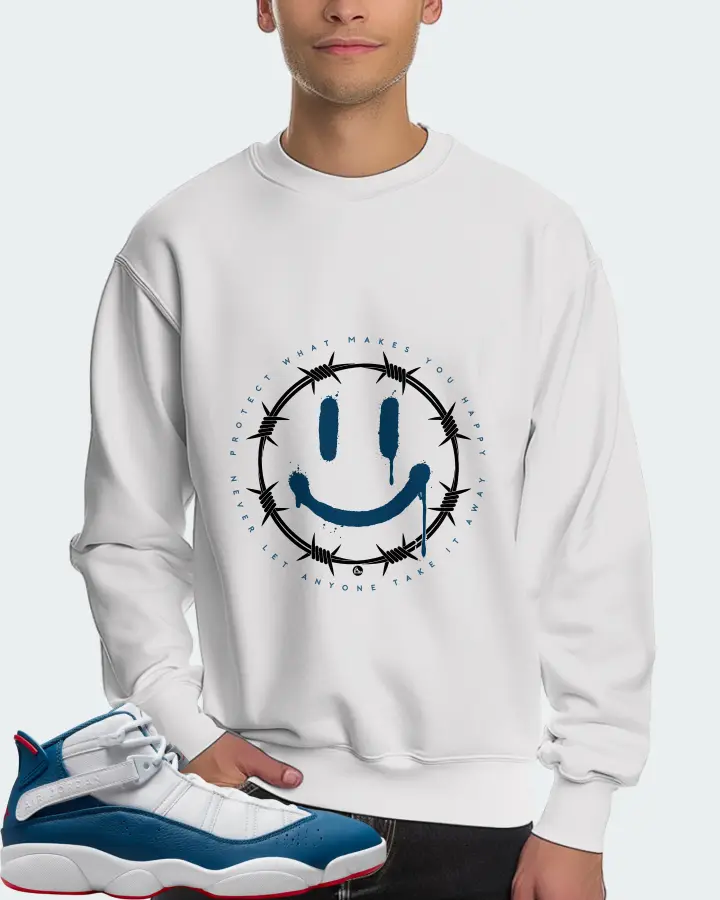 Jordan 6 Rings Sneaker Matching White Sweatshirt (PROTECT) - View 4