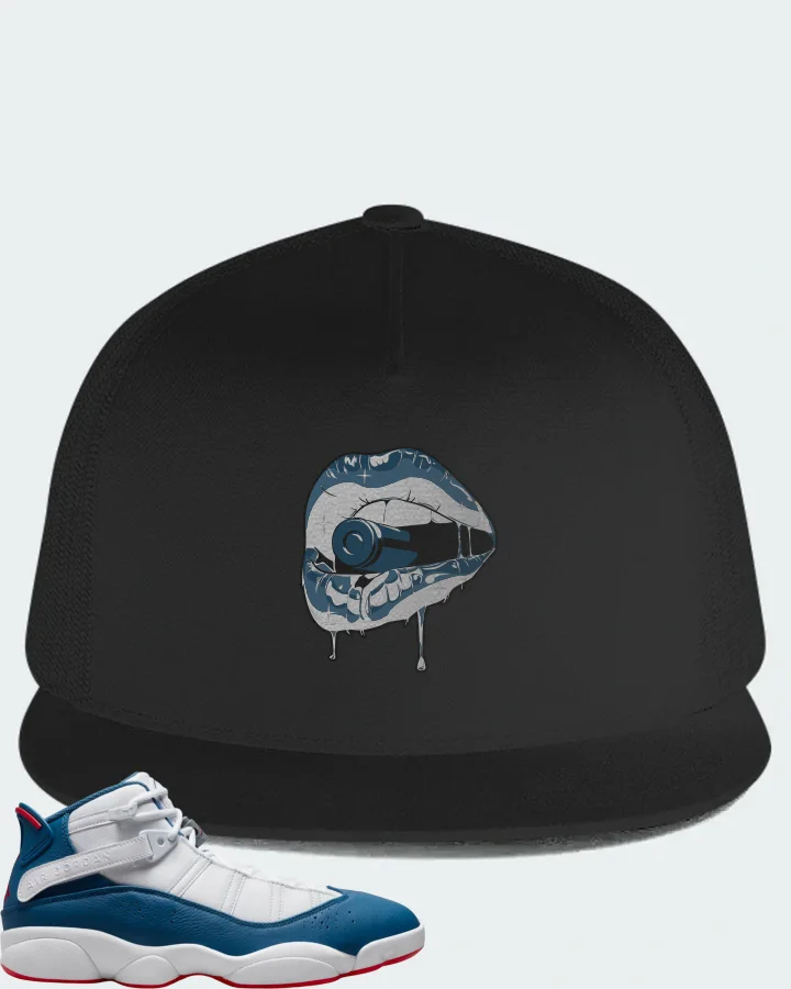 Jordan 6 Rings Sneaker Matching Black Hat - Kiss of Death