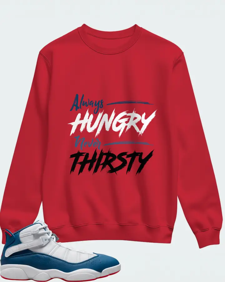 Sweatshirt in Red