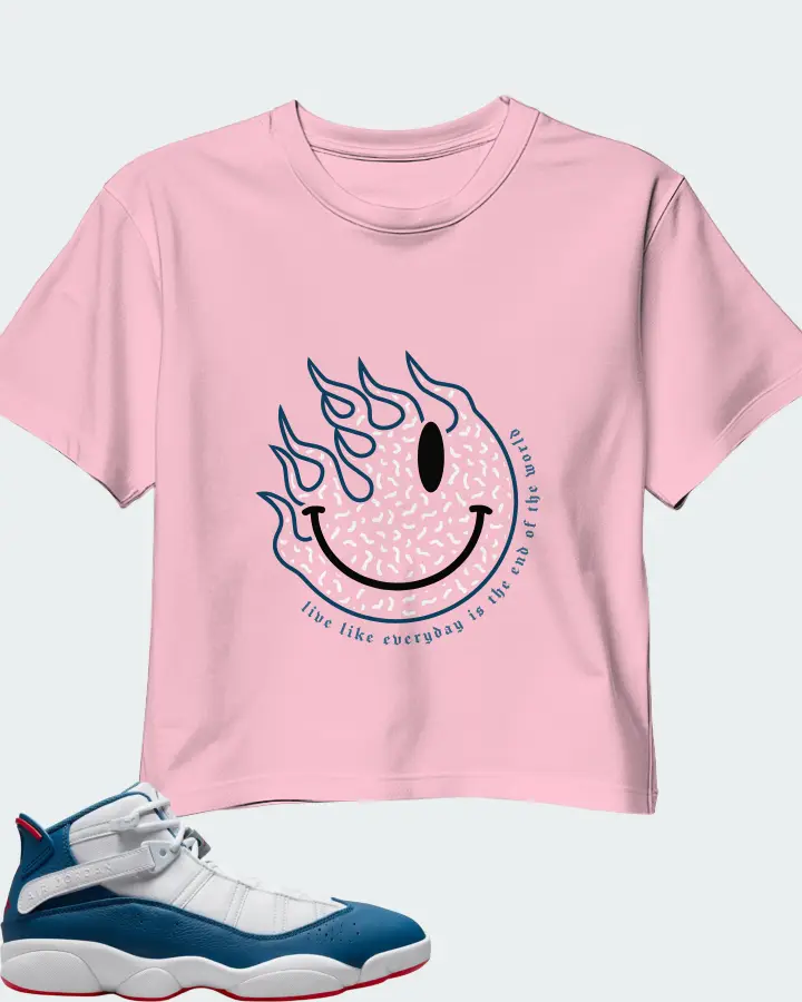 Crop Top in Pink