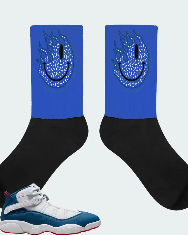 Socks in Royal Blue