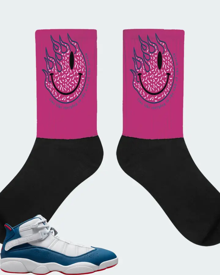 Socks in Berry