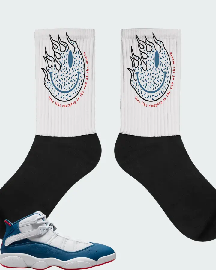 Socks in White