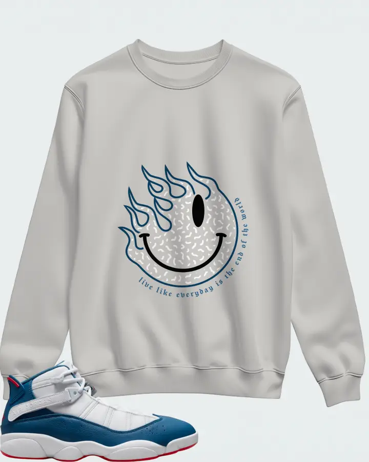 Sweatshirt in Grey