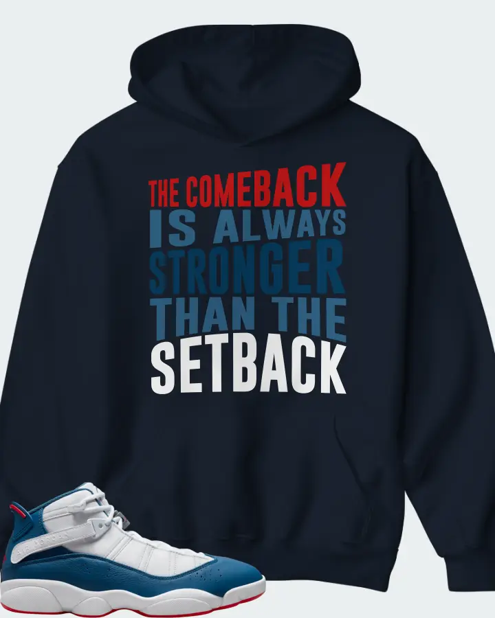 Hoodie in Navy