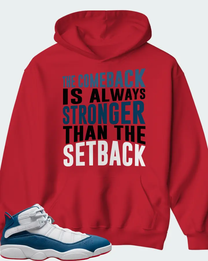 Hoodie in Red