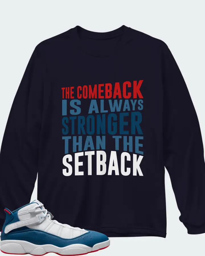 Long Sleeve T-Shirt in Navy