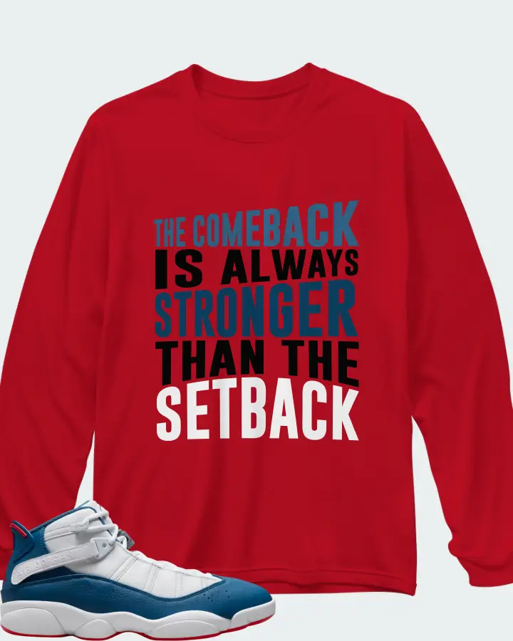 Long Sleeve T-Shirt in Red