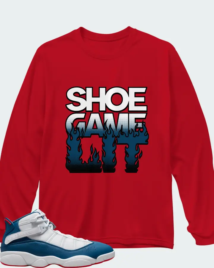 Long Sleeve T-Shirt in Red