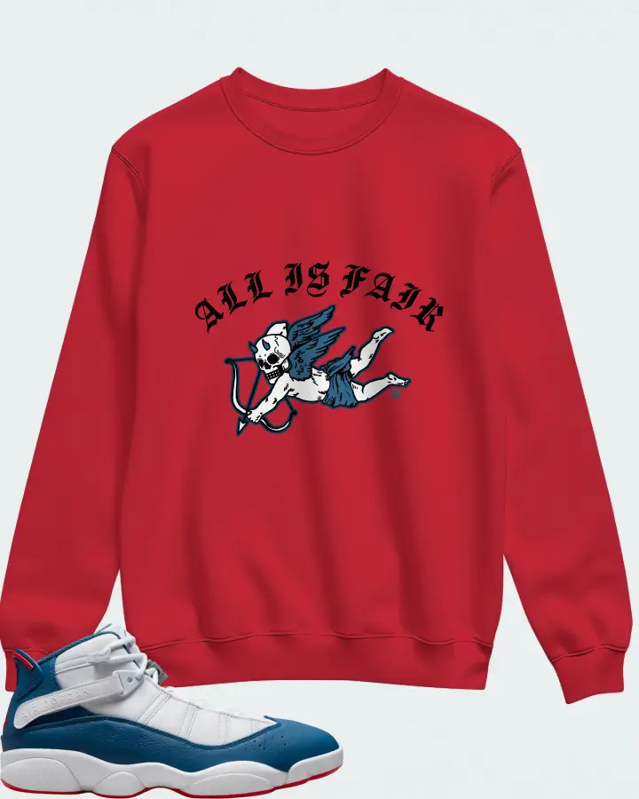 Sweatshirt in Red