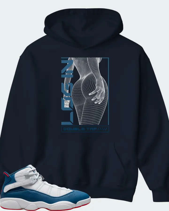 Hoodie in Navy