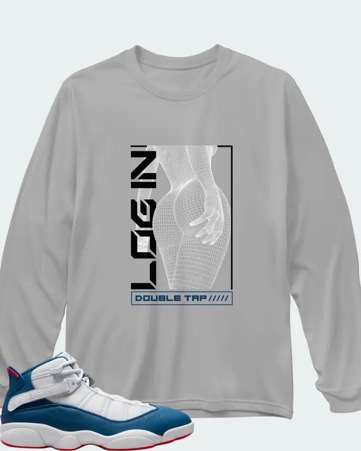 Long Sleeve T-Shirt in Grey