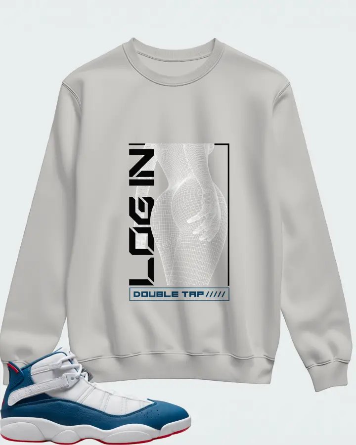 Sweatshirt in Grey