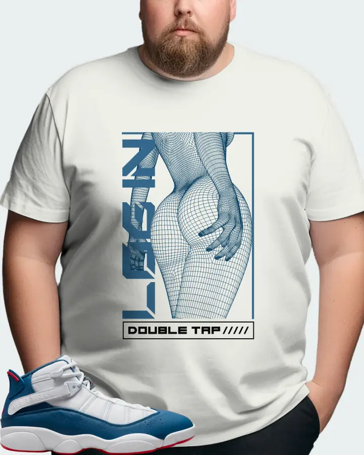 Jordan 6 Rings Sneaker Matching Ash T-Shirt (LOGIN) - View 8