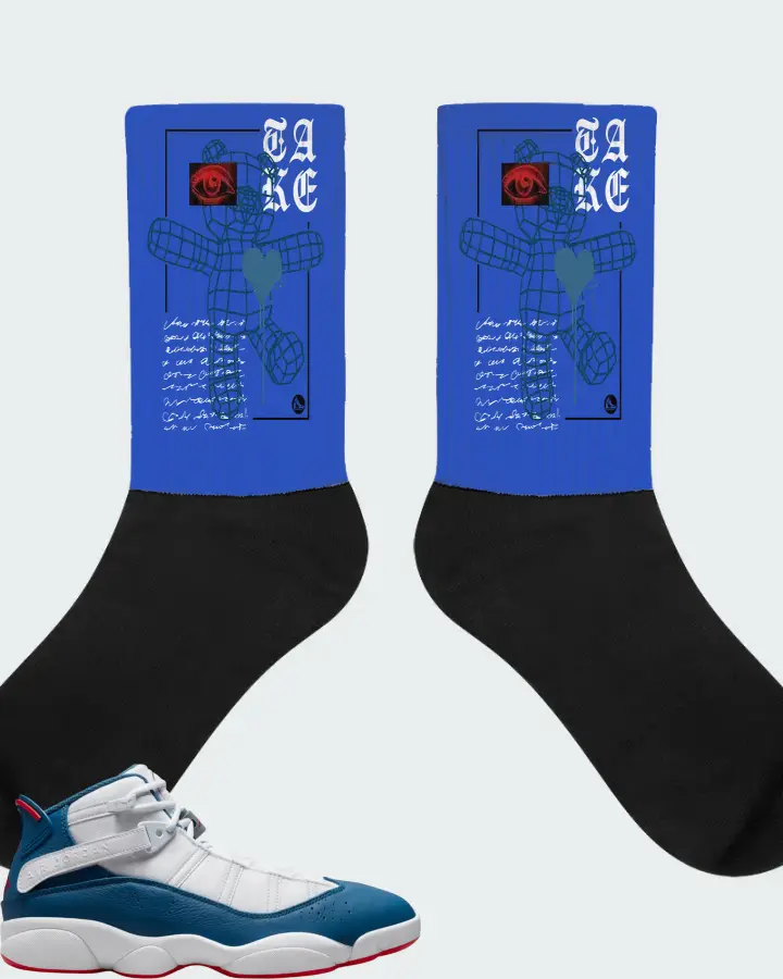 Socks in Royal Blue
