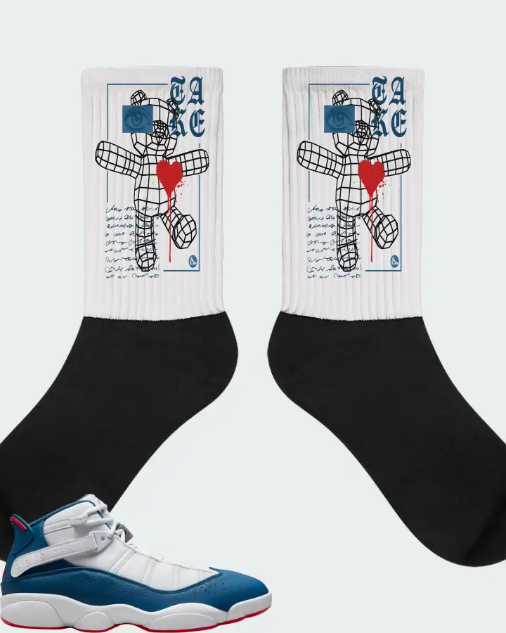 Socks in White