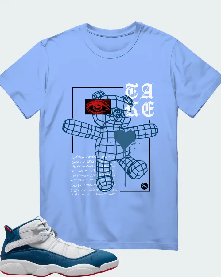 T-Shirt in Carolina Blue