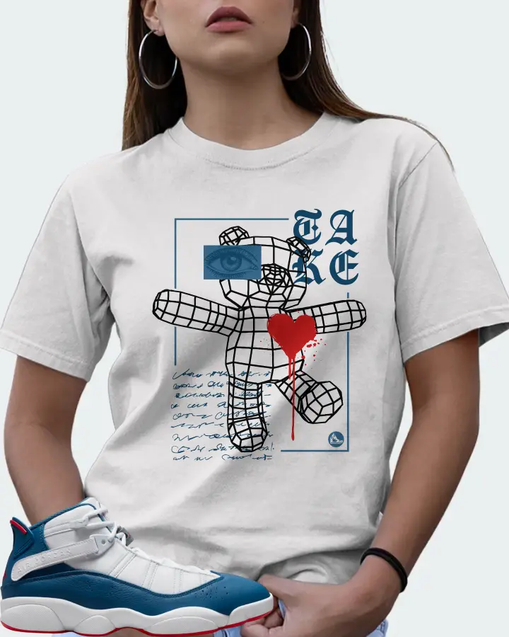 Jordan 6 Rings Sneaker Matching White T-Shirt (TAKE) - View 7