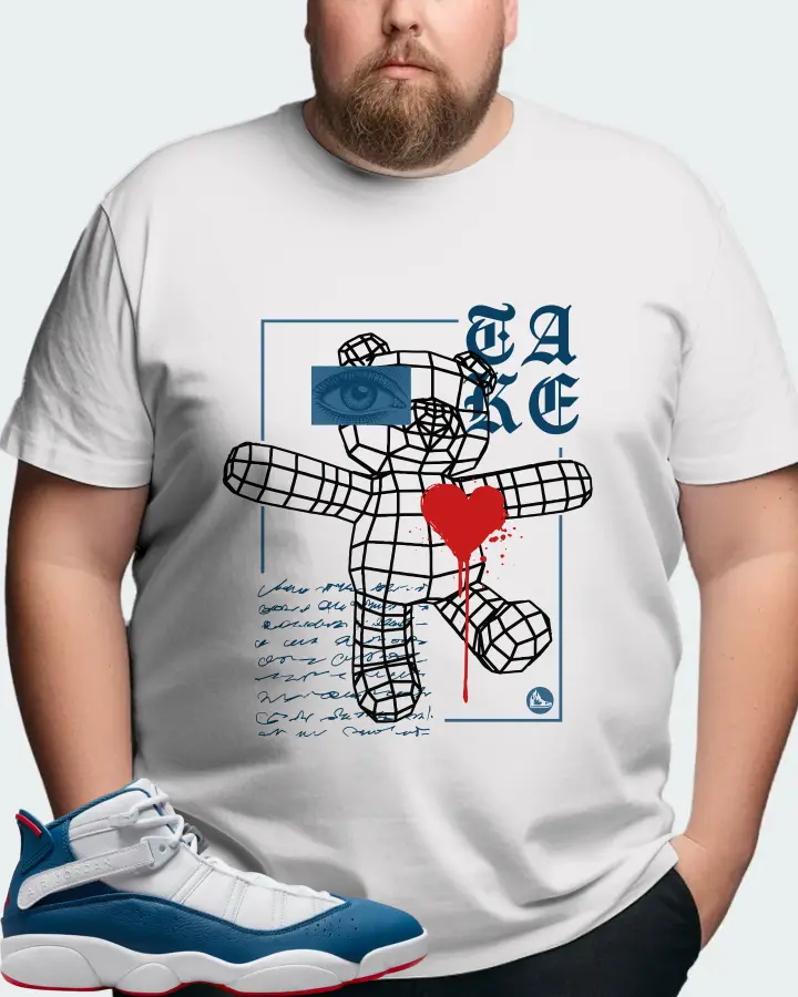 Jordan 6 Rings Sneaker Matching White T-Shirt (TAKE) - View 8