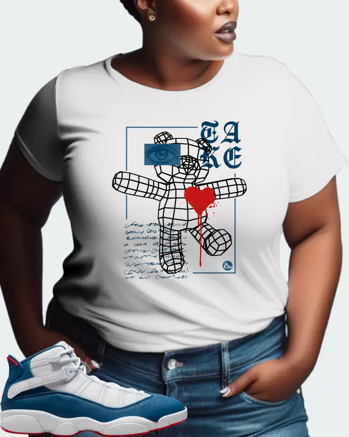 Jordan 6 Rings Sneaker Matching White T-Shirt (TAKE) - View 9