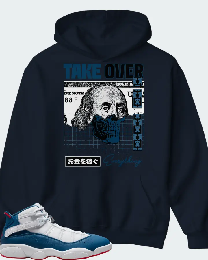 Hoodie in Navy