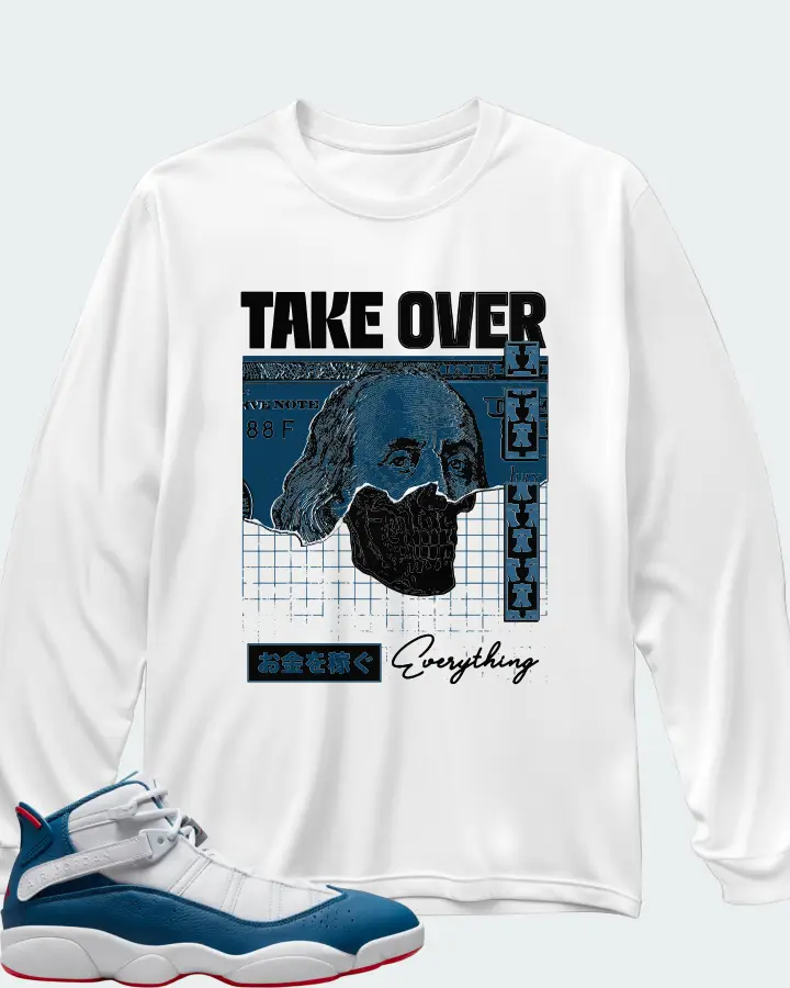 Long Sleeve T-Shirt in White