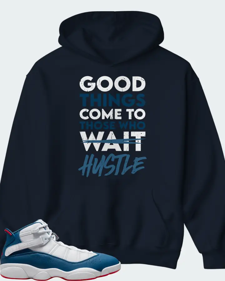 Hoodie in Navy