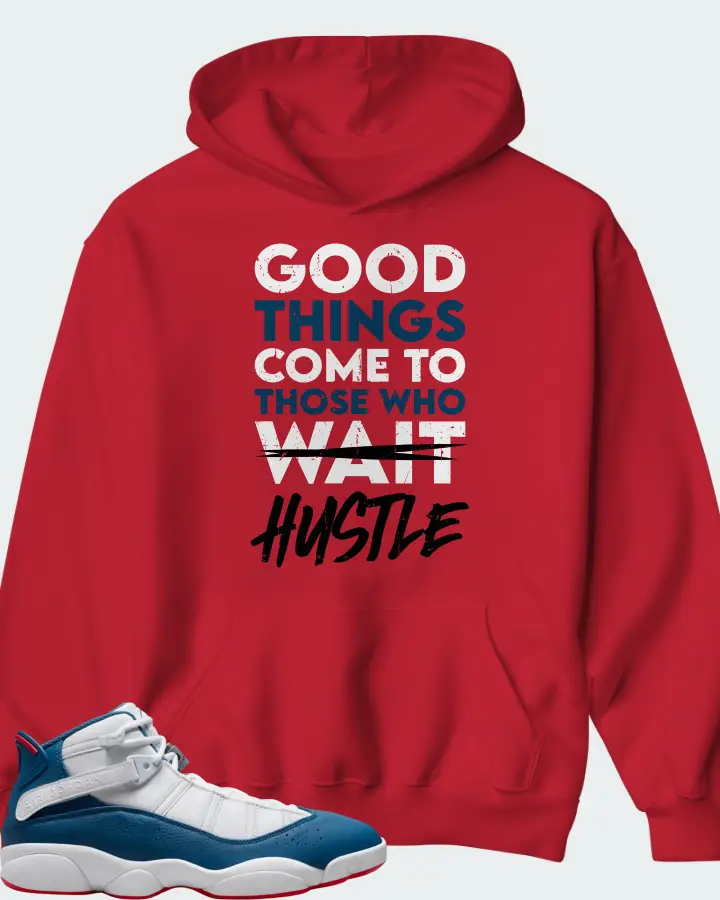Hoodie in Red