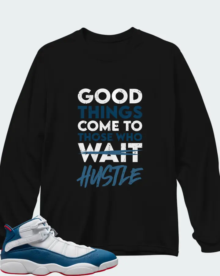 Long Sleeve T-Shirt in Black