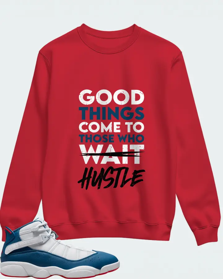 Sweatshirt in Red