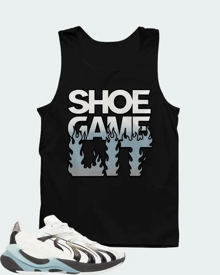Puma Inverse Generate Tennis Shoes White Matching Tank Top