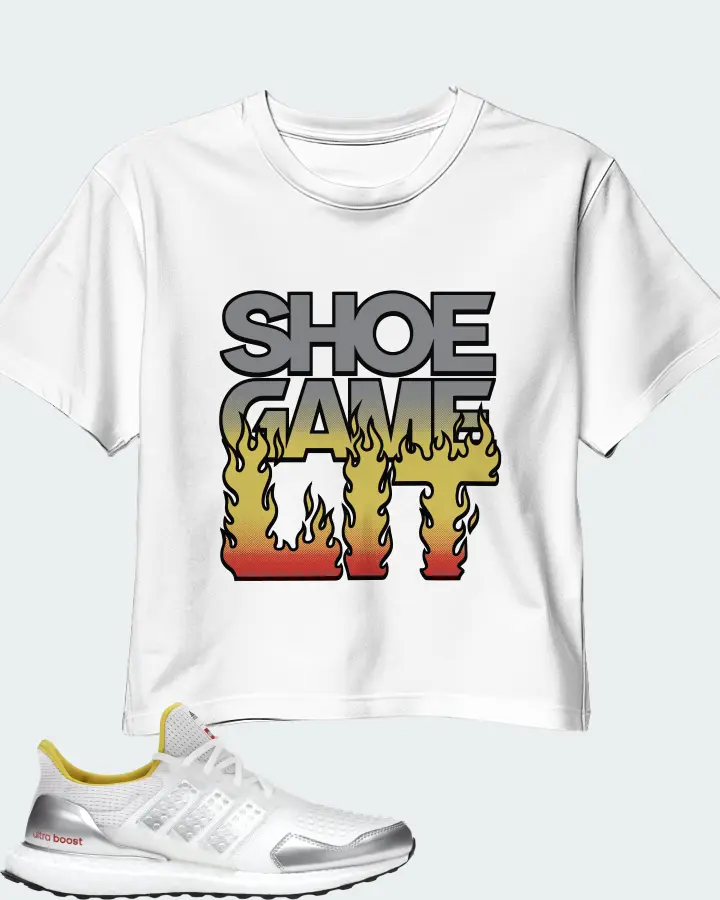 adidas Ultra Boost DNA Sneaker Matching White Crop Top - Shoe Game Lit Refreshed