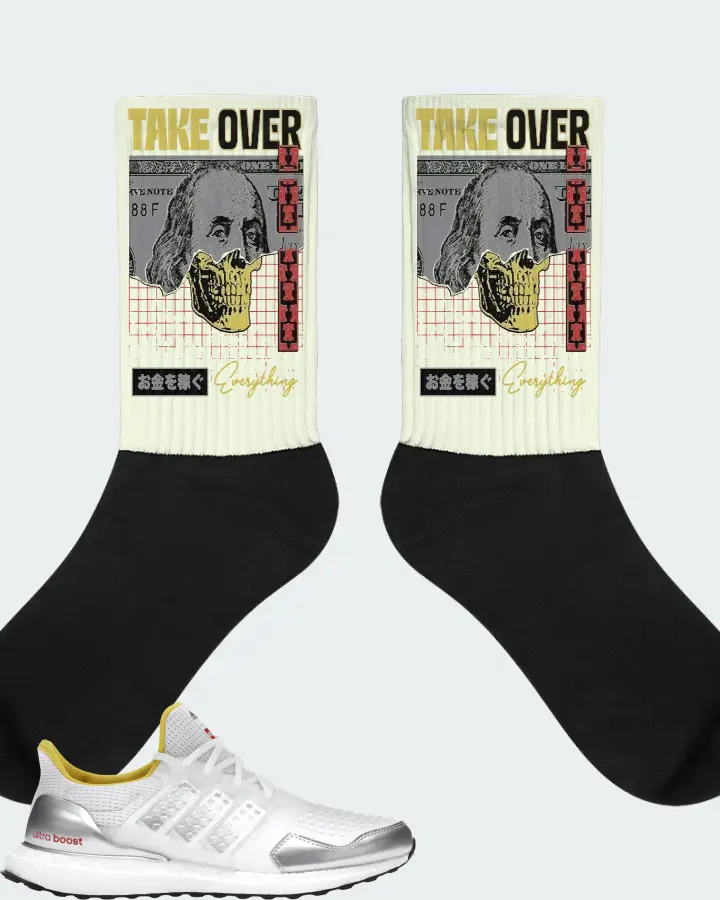 adidas Ultra Boost DNA Sneaker Matching Citron Socks - Take Over