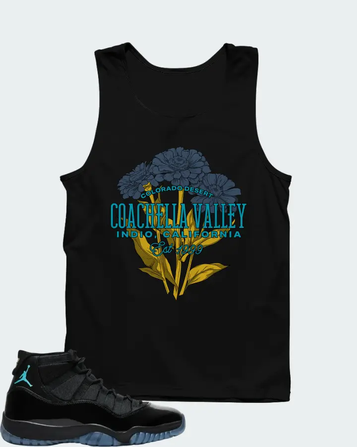 Air Jordan 11 Retro Gamma Blue 2025 Matching Tank Top