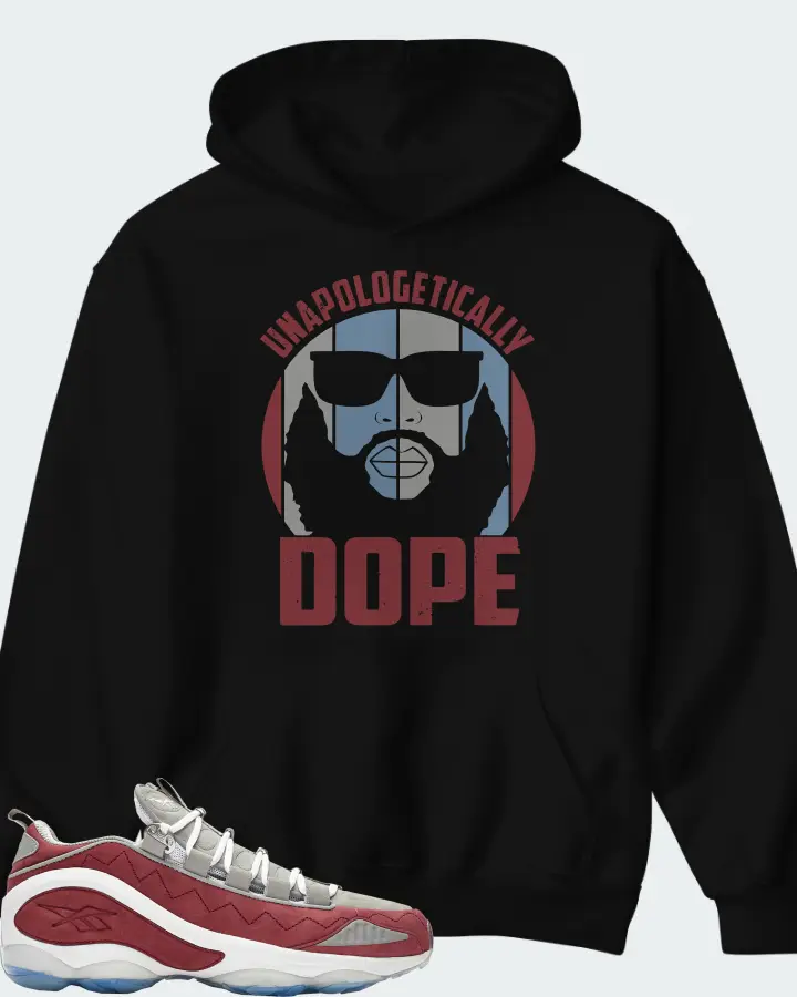 Reebok DMX Run 10 Sneaker Matching Black Hoodie - UNAPOLOGETICALLY DOPE Man