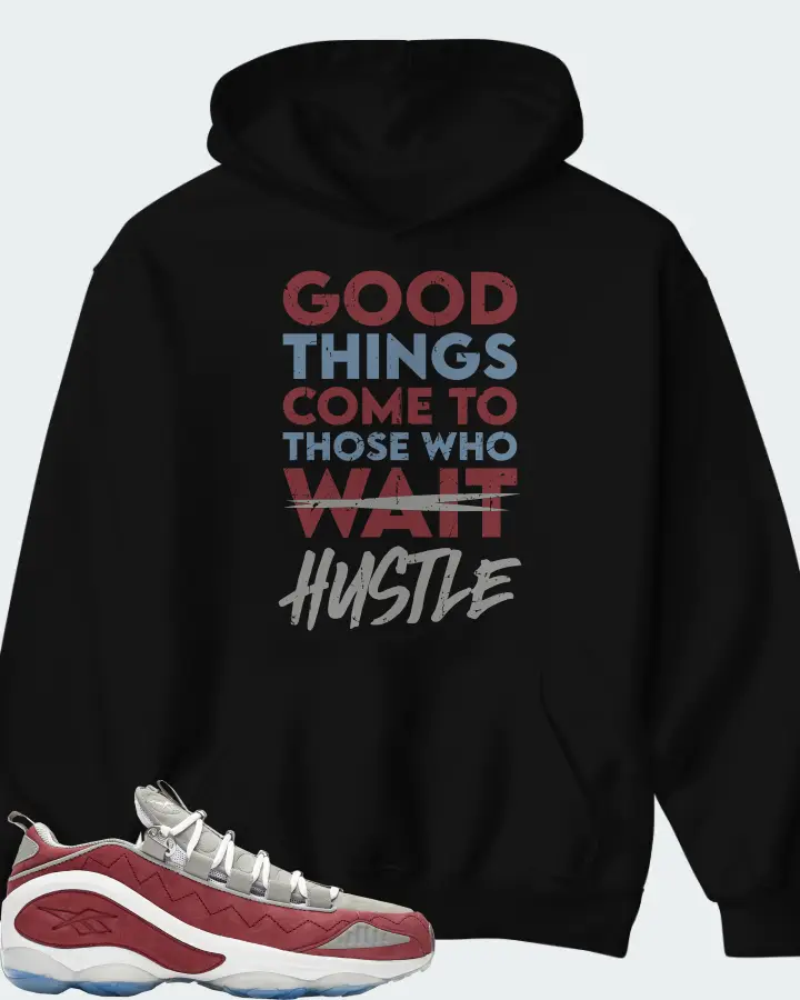 Reebok DMX Run 10 Sneaker Matching Black Hoodie - Good Things Come