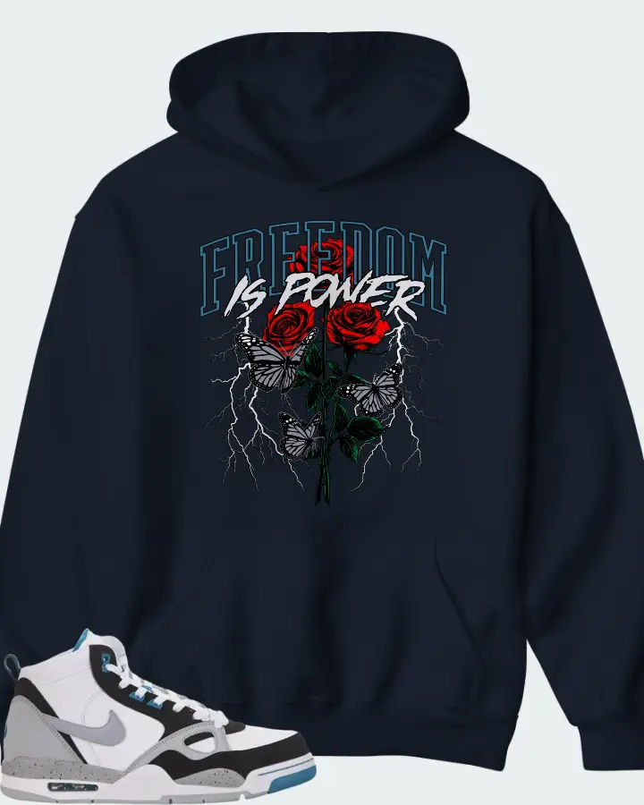 Nike Flight 13 Mid Wolf Grey Tropical Teal Matching Hoodie