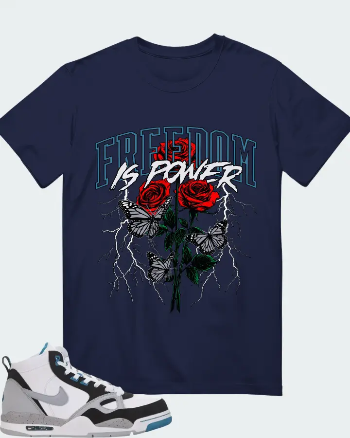 Nike Flight 13 Mid Wolf Grey Tropical Teal Matching T-Shirt