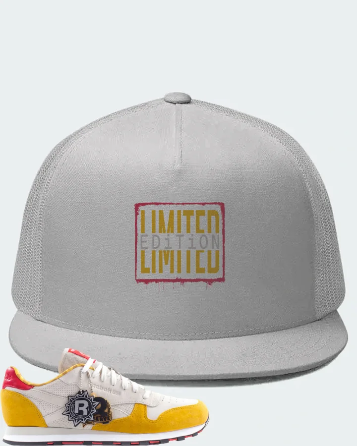 Reebok Classic Leather Sneaker Matching White Hat - LIMITED EDITION