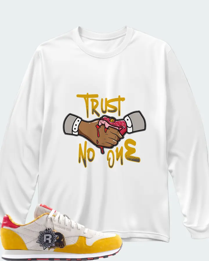 Long Sleeve T-Shirt in White
