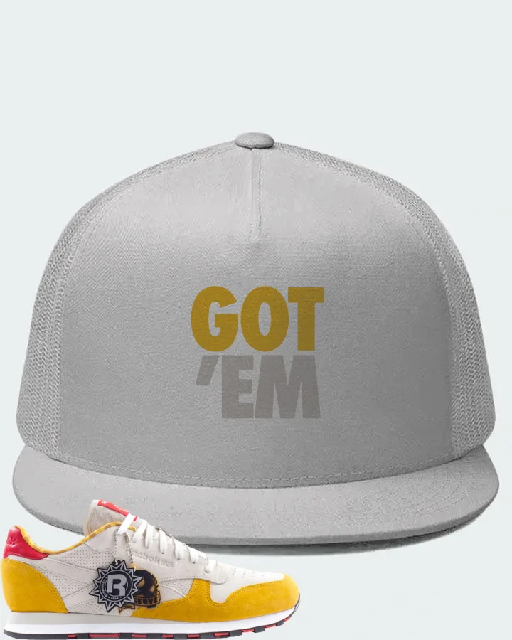 Reebok Classic Leather Sneaker Matching White Hat - Got Em
