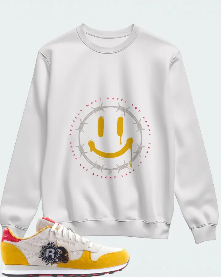 Sweatshirt in White