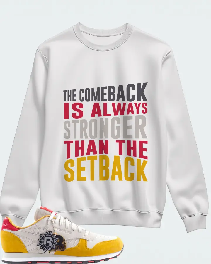 Sweatshirt in White